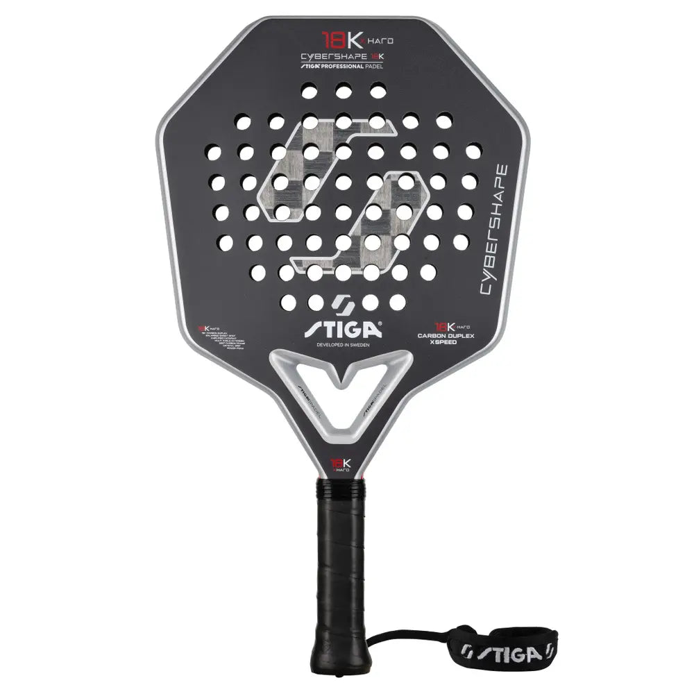 Stiga Cybershape 18K X Hard Padelbat - Kraftfuld Ydeevne