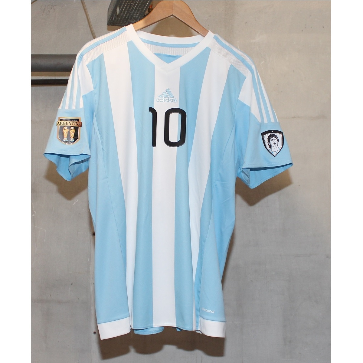 Striped 15 Teamsport Jersey    Aradona 10-