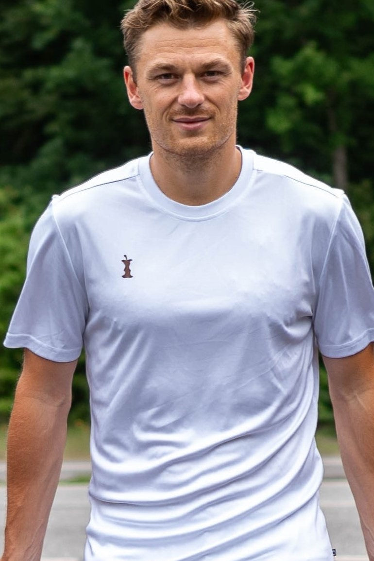 Bæredygtig Hvid Sport T-shirt – Uundgåelig Favorit!