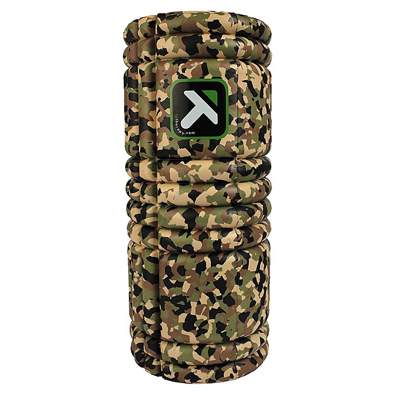 Grå Camo Grid Foamroller - Uundgåelig til Træning og Restitution