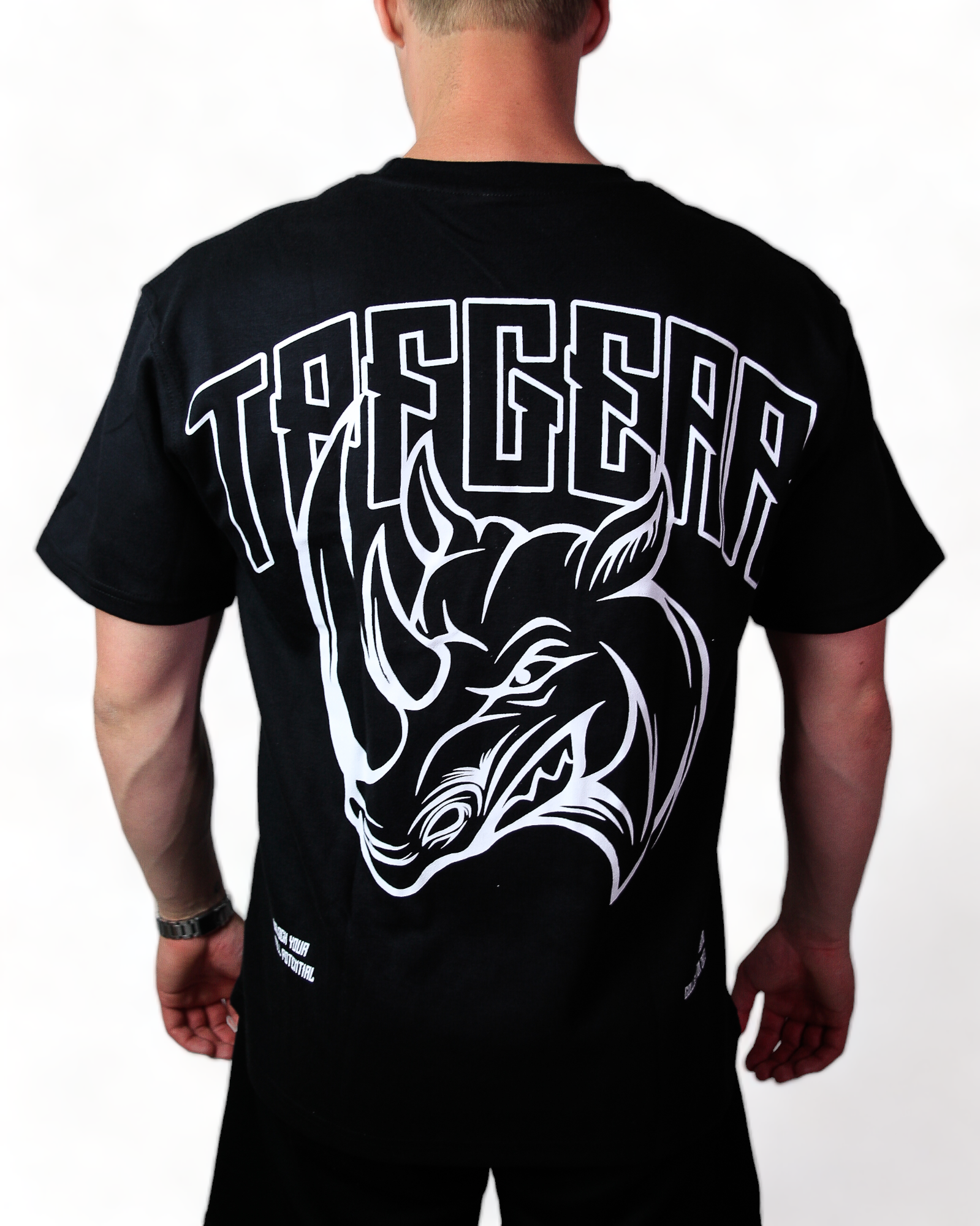 Rhino Tee - Premium Oversized T-shirt til Efterår/Vinter