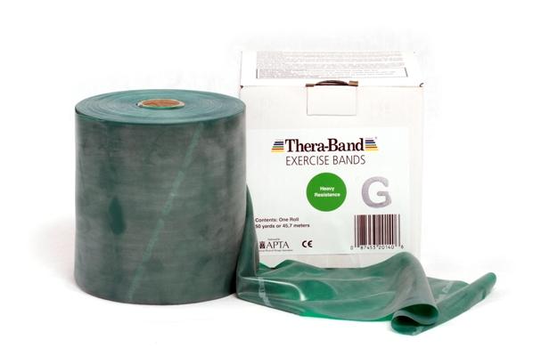 Thera-band Grøn Træningselastik 45 m – Perfekt til Fitness!