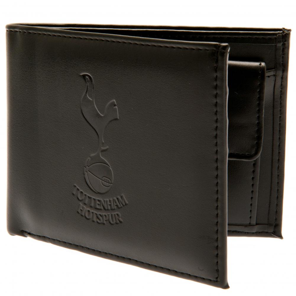 Officiel Tottenham Hotspur FC Sort Læderpung i Gaveæske