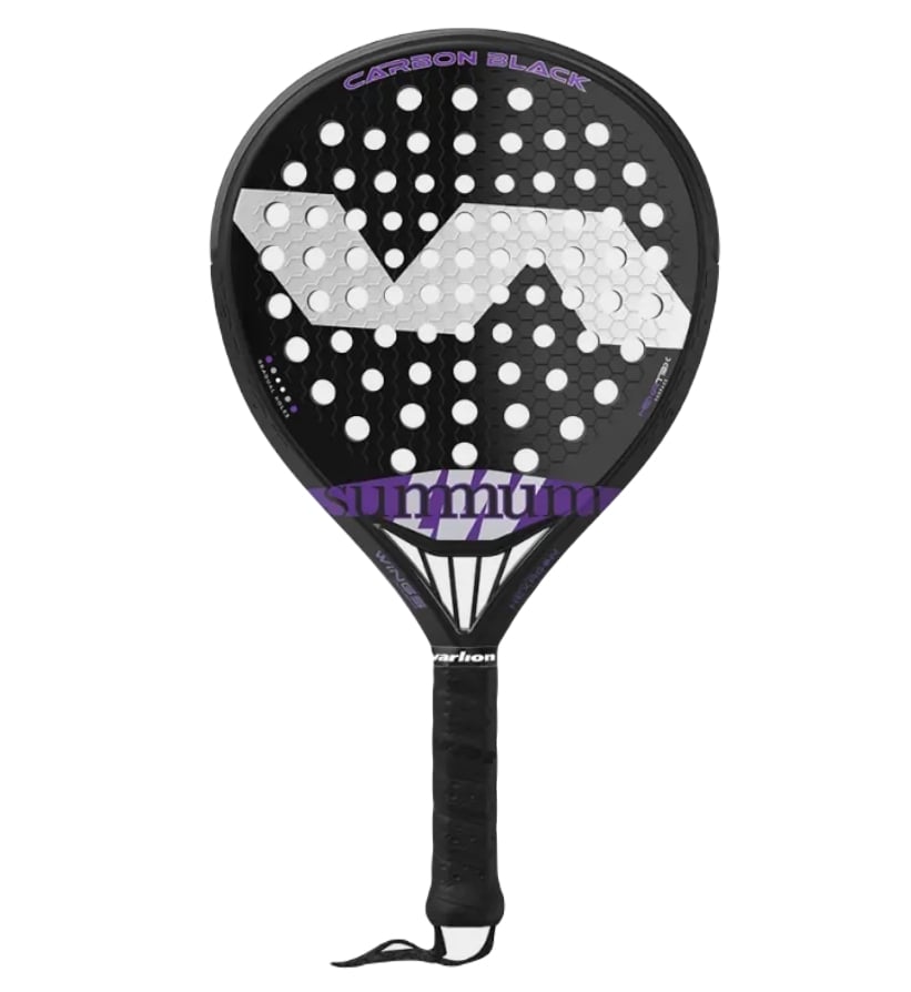 Varlion Lw Summun Carbon Black Padelbat - Topkvalitet!