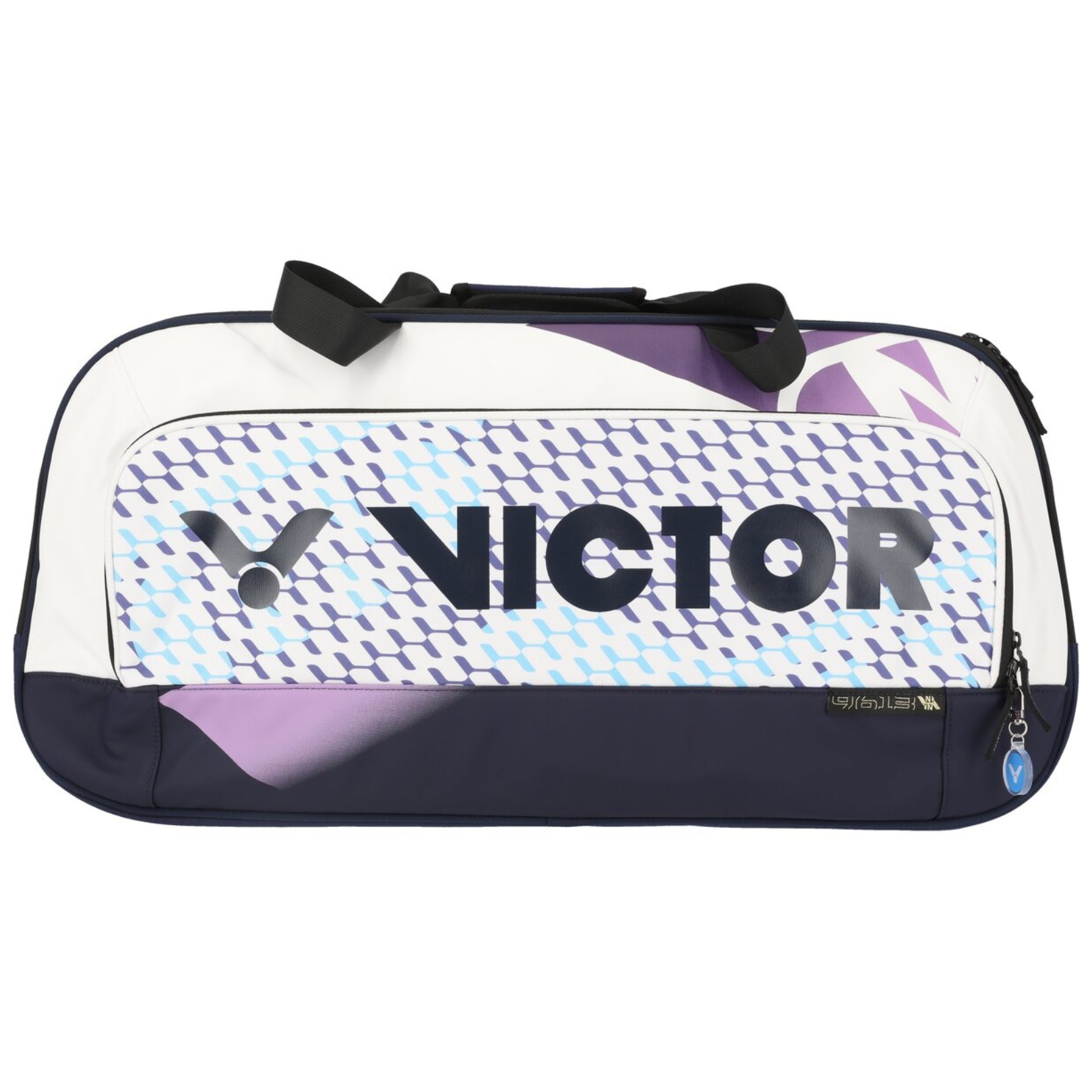 Victor BR9613 Badmintontaske i Hvid og Lilla - Praktisk Design