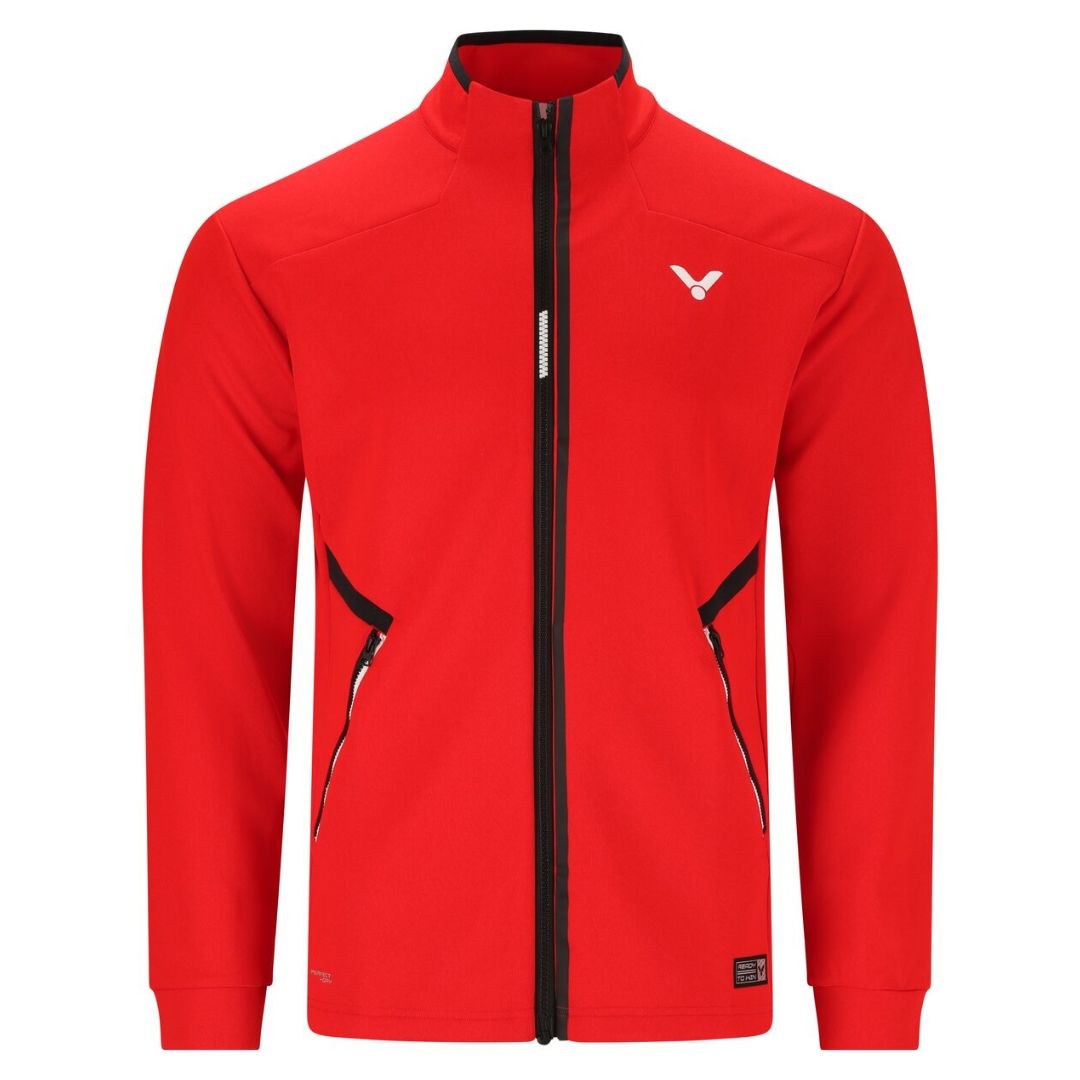 Victor J-50600 DK Badmintonjakke Rød - Officiel Uniform