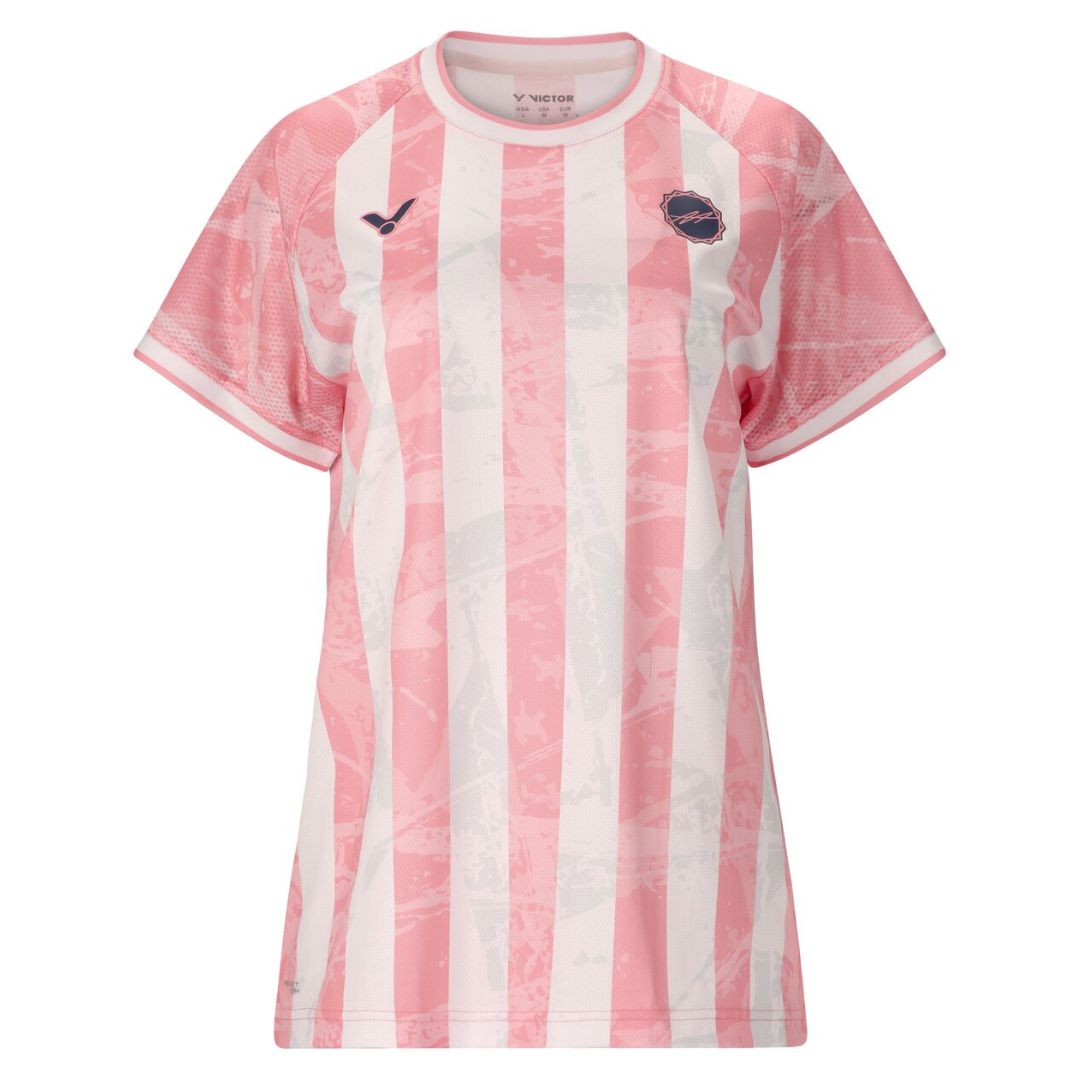Victor Badminton T-shirt i Pink – Perfekt til Træning!