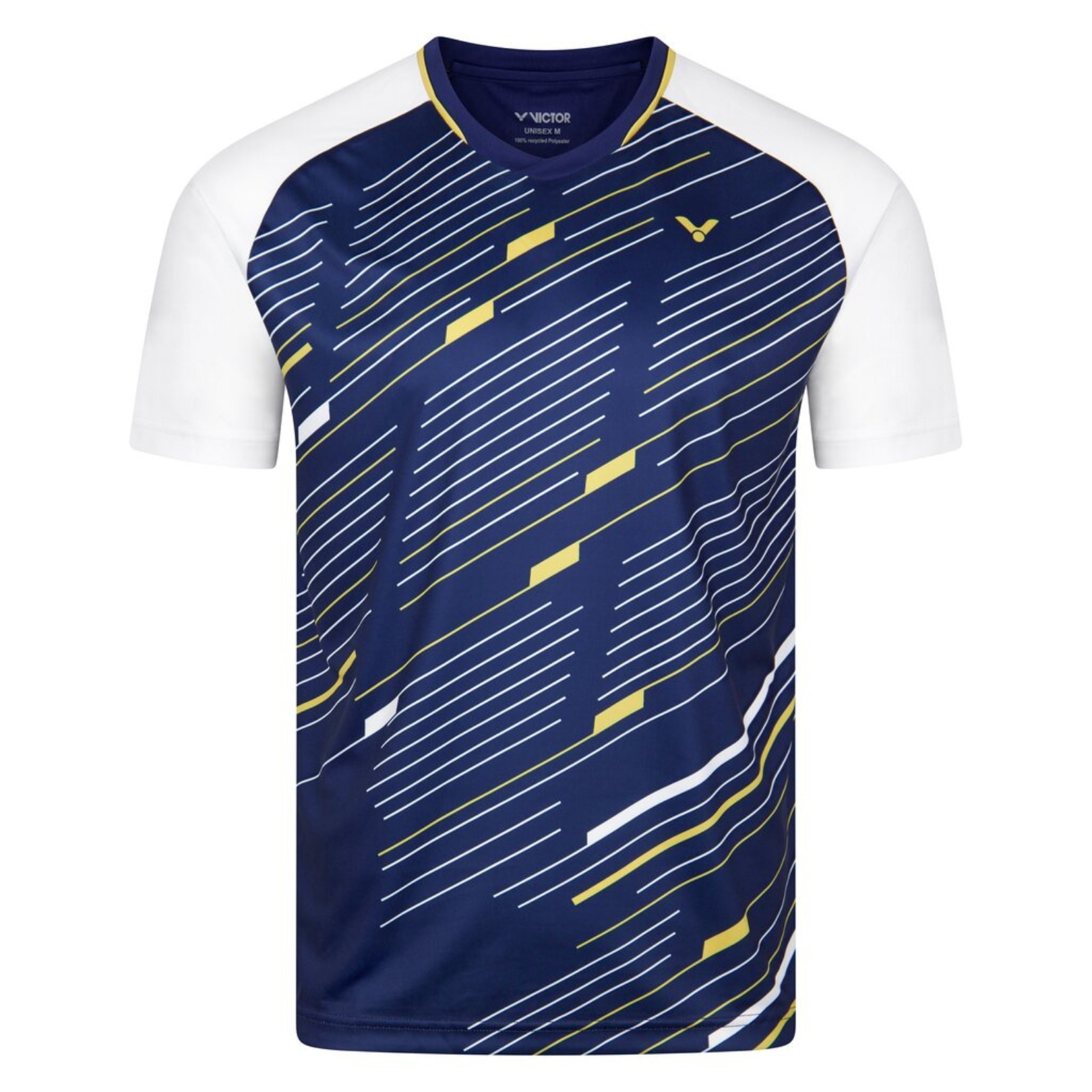 Victor T-43100 Junior Badminton T-shirt i Blå - Fantastisk Tilbud!
