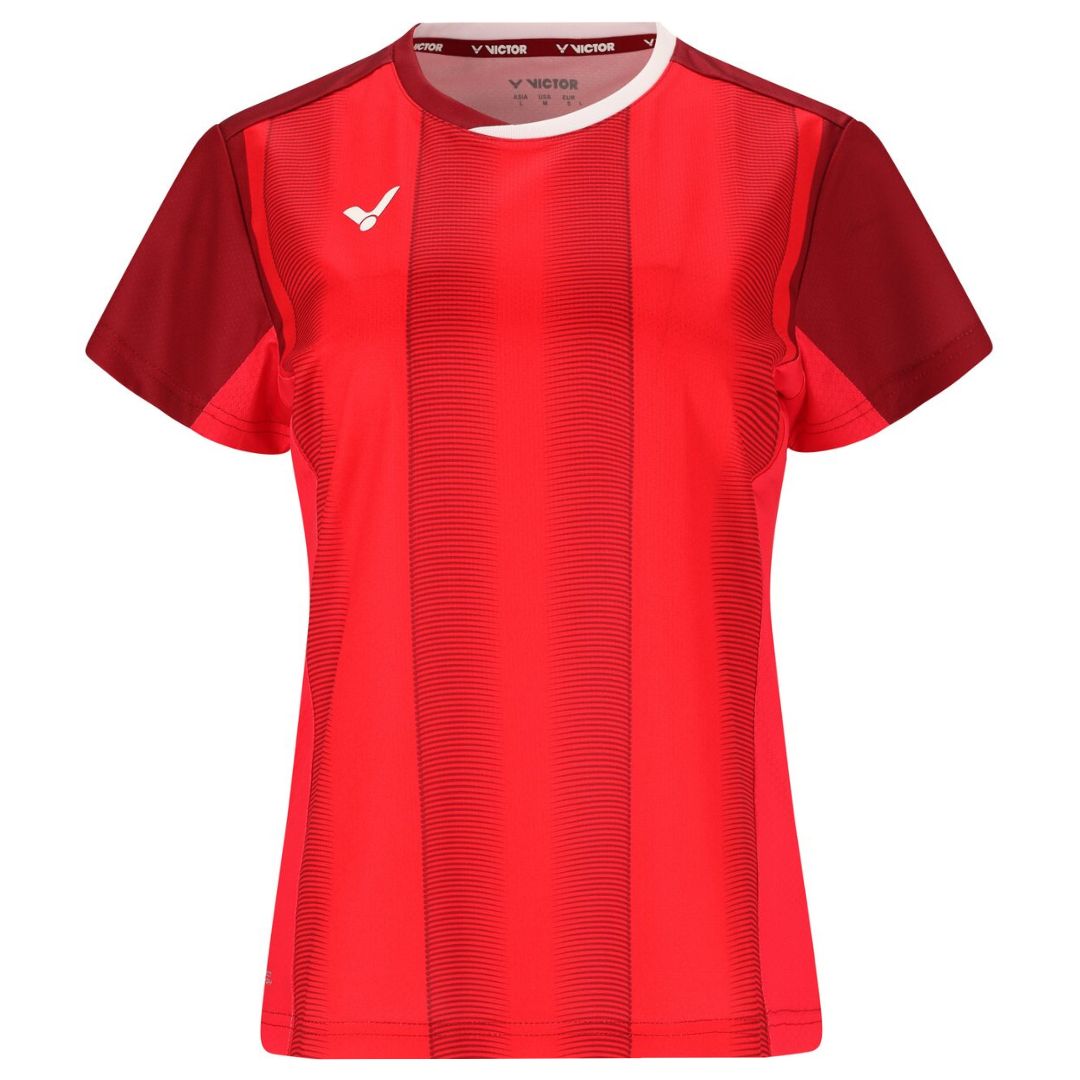 Victor T-51000TD DK Dame Badminton T-shirt Rød - Tilbud!