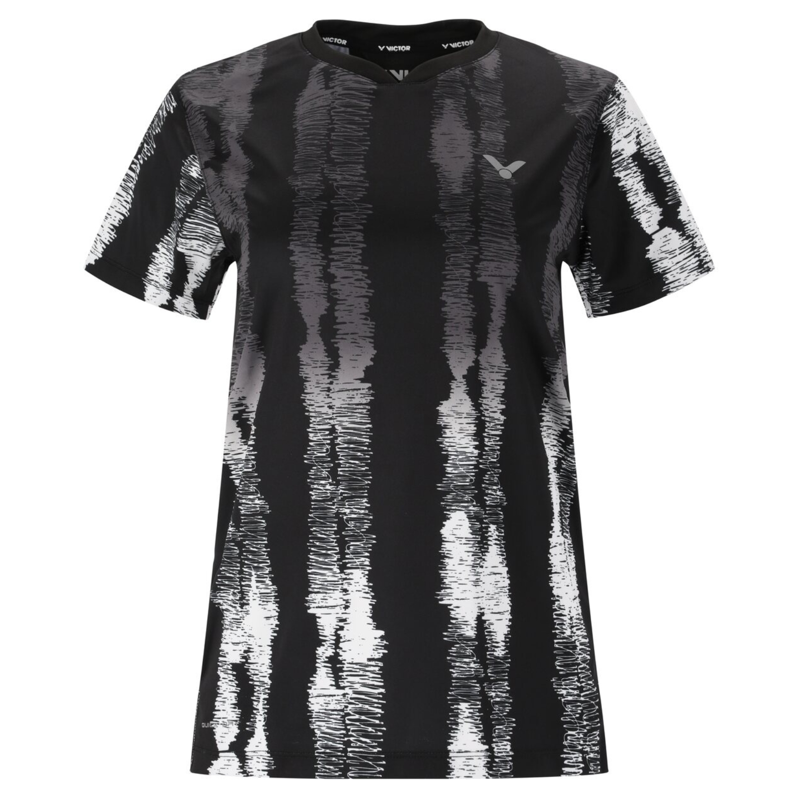 Victor Venke Dame Badminton T-shirt i Sort/Hvid
