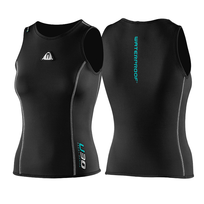 Vandafvisende 2mm Undervest U30 til Kvinder – Vandsport Must-have