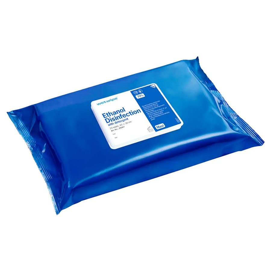 Maxi Desinfektionsklude – Effektiv mod Norovirus, 20 stk.