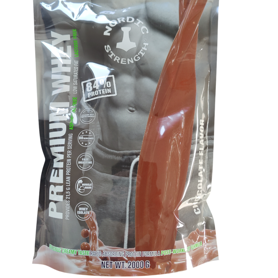 Chokolade Whey Proteinpulver 2000 g – Få op til 10% rabat!
