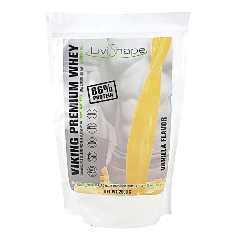 Whey Proteinpulver Med Vaniljesmag  2000