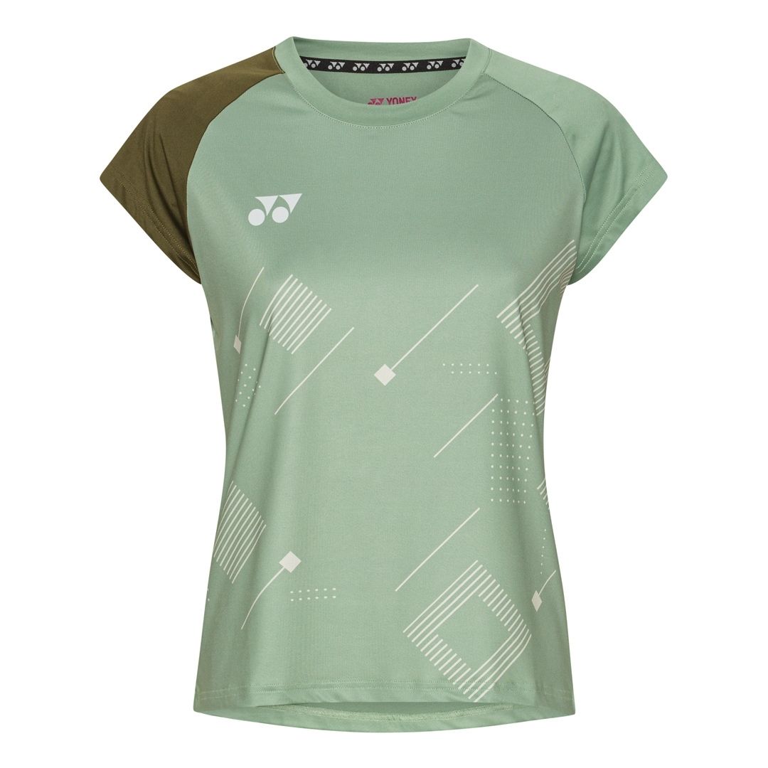 Yonex Pige T-shirt - Lys Armygrøn Tilbud!