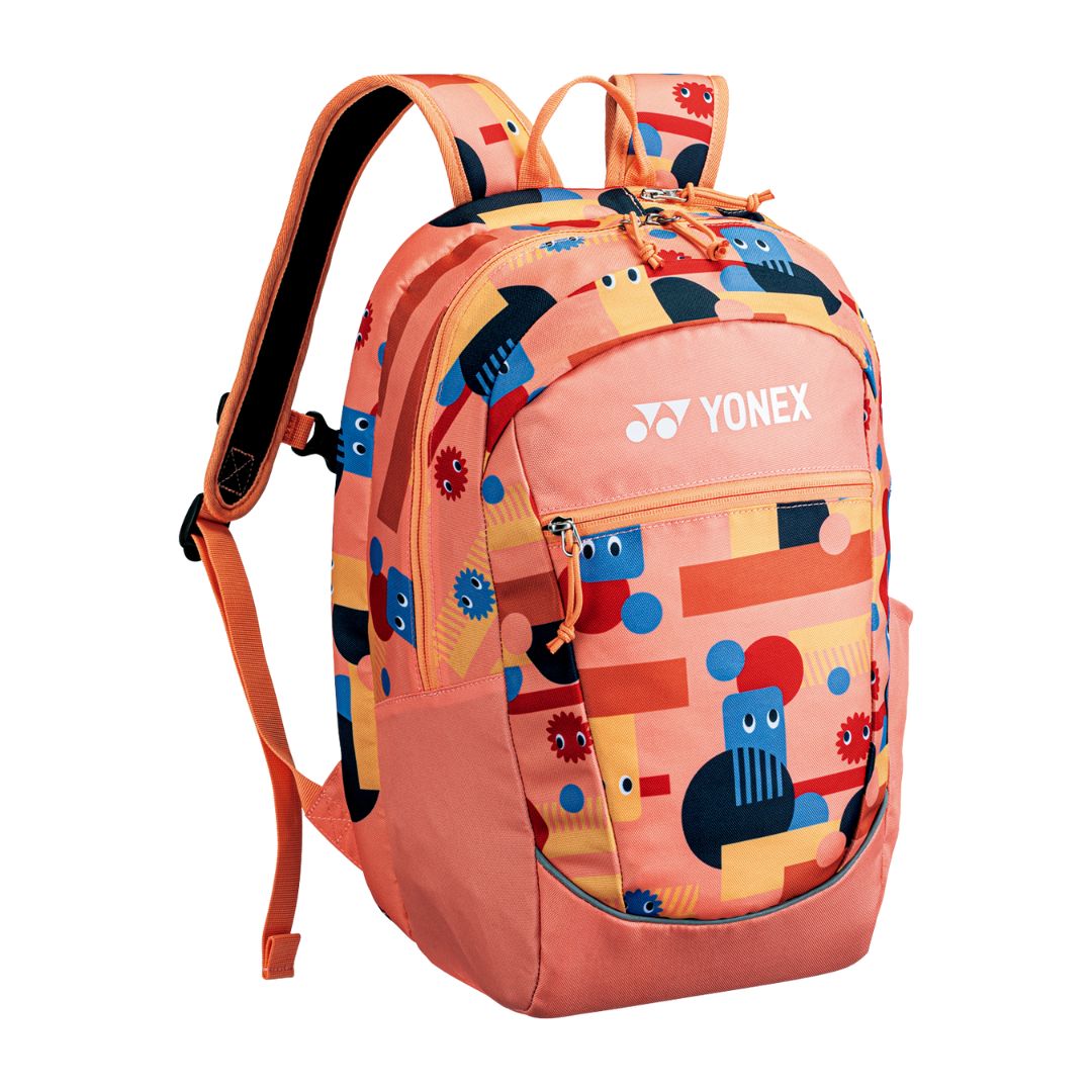 Yonex Junior Rygsæk i Koralorange – Ideel til Badminton