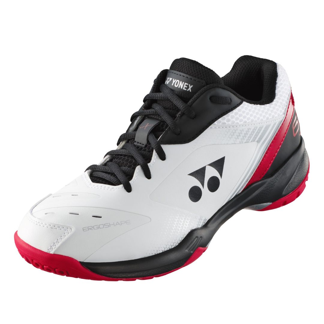 Yonex SHB 65 X Badmintonsko Hvid/Rød – Fantastisk Tilbud!