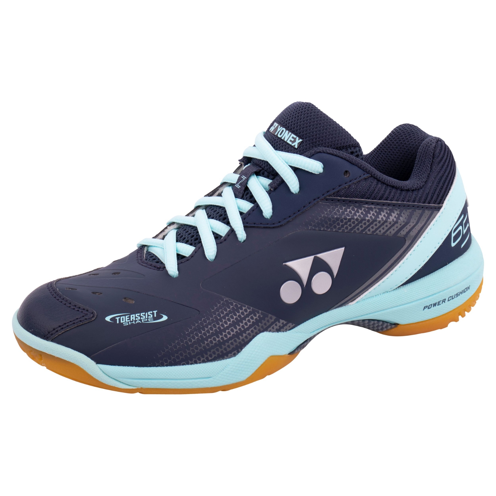 Yonex SHB 65 Z3 Badmintonsko til Damer – Navy/Saxe Tilbud!
