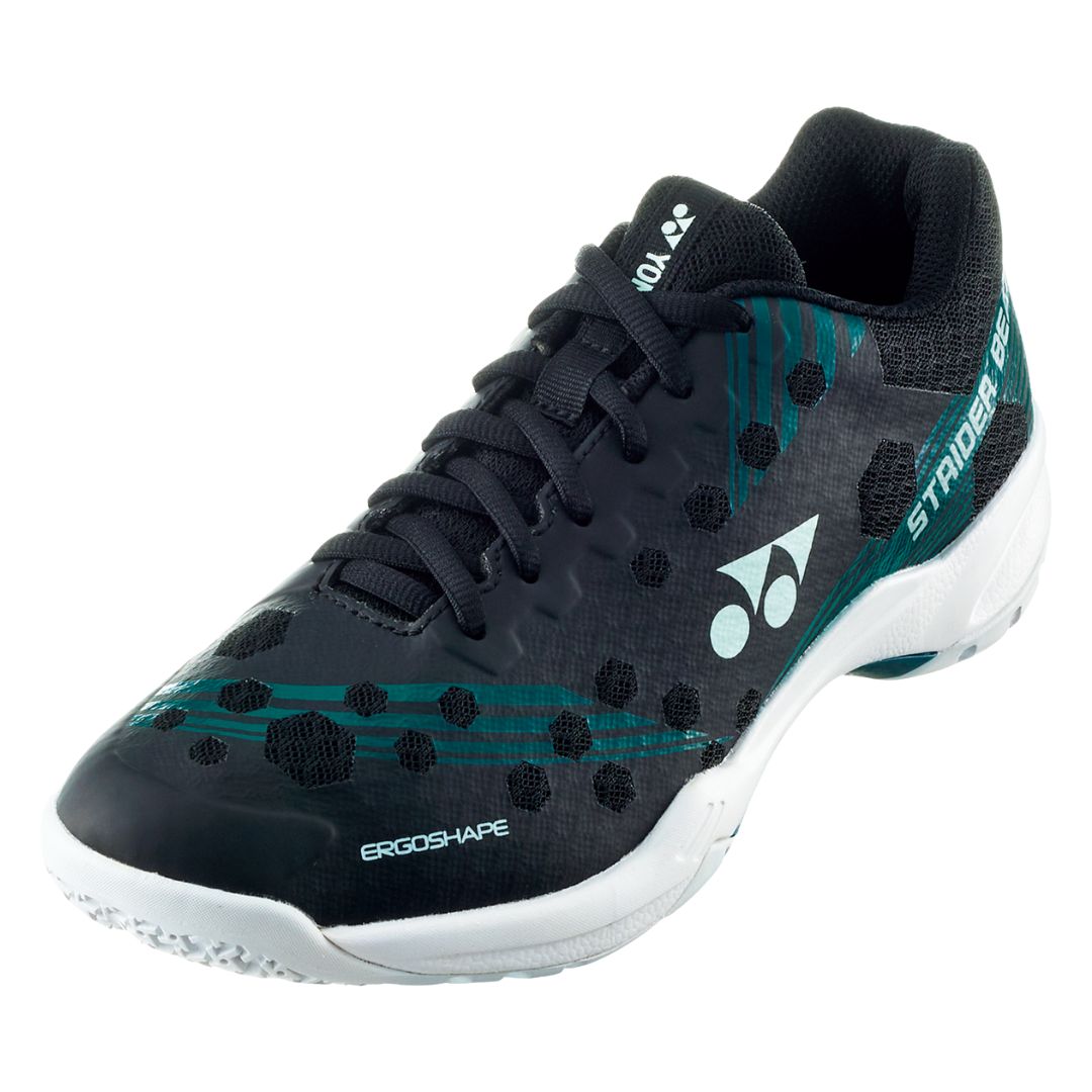 Yonex Strider Beat Black/White Badmintonsko på tilbud