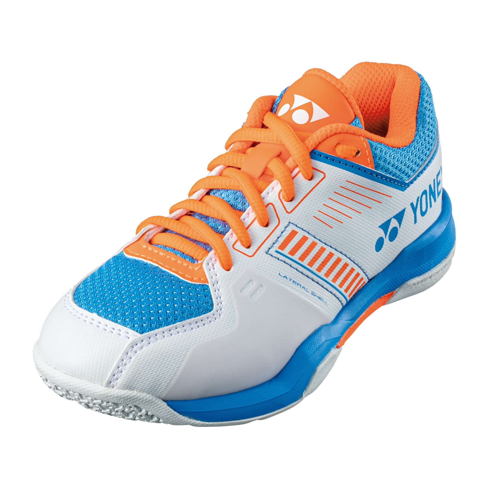 Yonex Strider Flow Junior Badmintonsko Hvid/Sky Blå