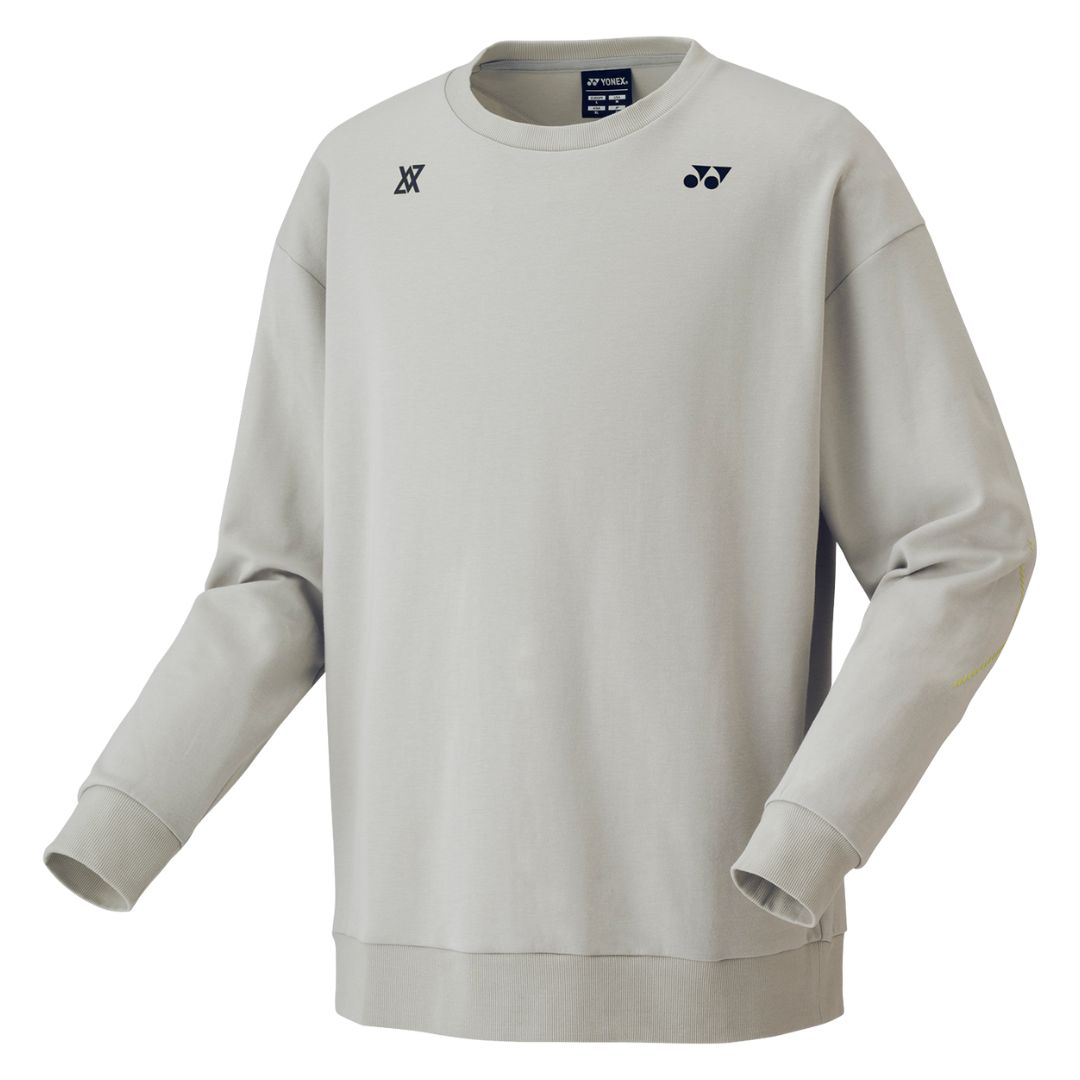 Yonex VA Sweatshirt i Gråbeige - Fantastisk Tilbud!