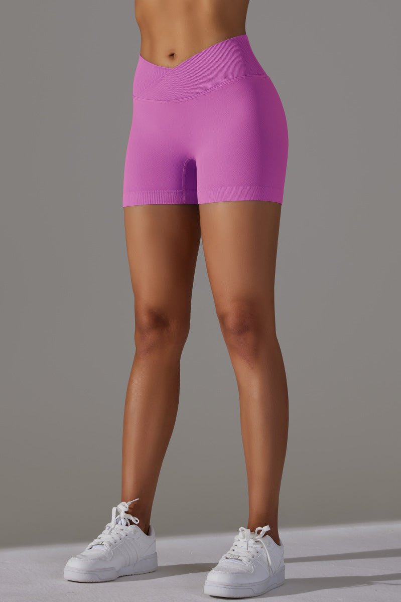 Zencurve V-formede Shorts i Pink – Elegant Komfort til Kvinder