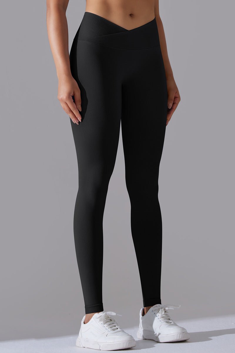 Zencurve V-formede leggings i sort – Stil og komfort!