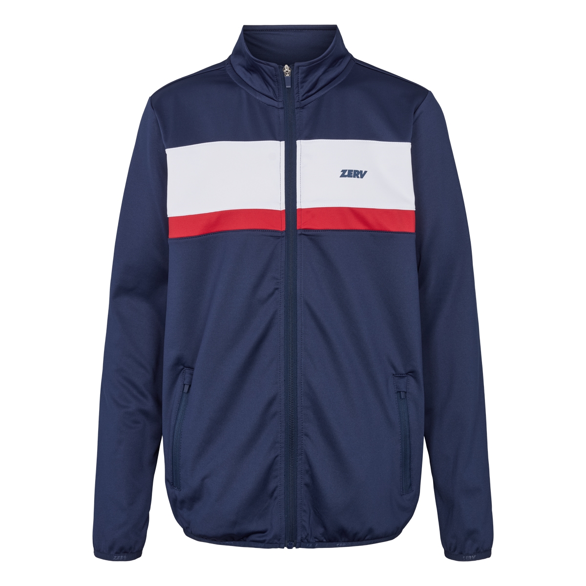 Zerv Peacock Junior Træningsjakke – Navy Tilbud!