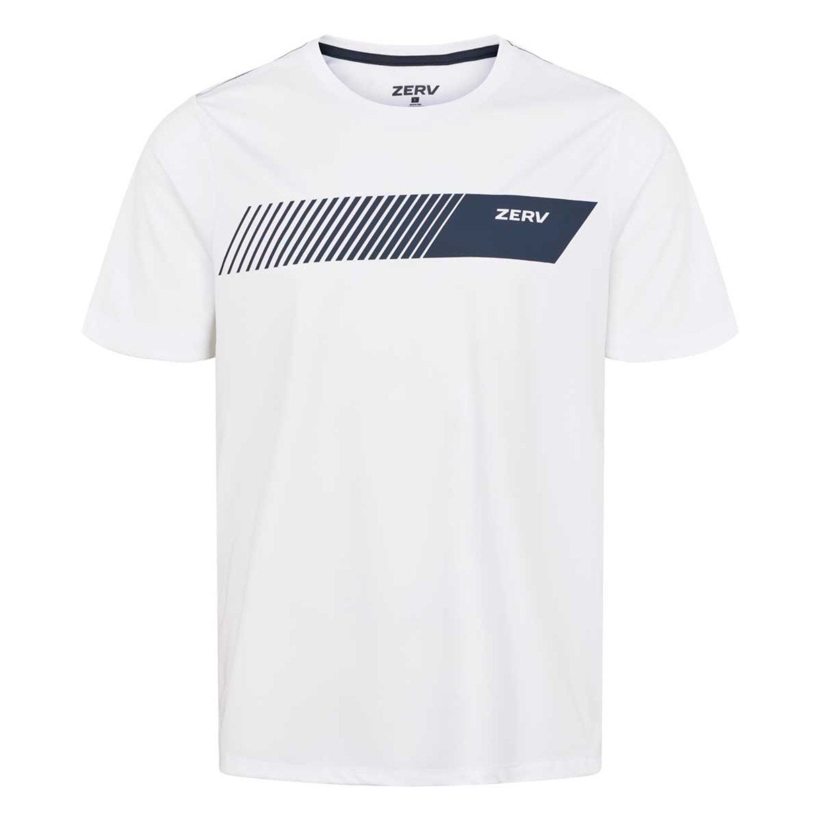 Zerv Zenzar T-shirt i Hvid – Perfekt til Sport og Træning!